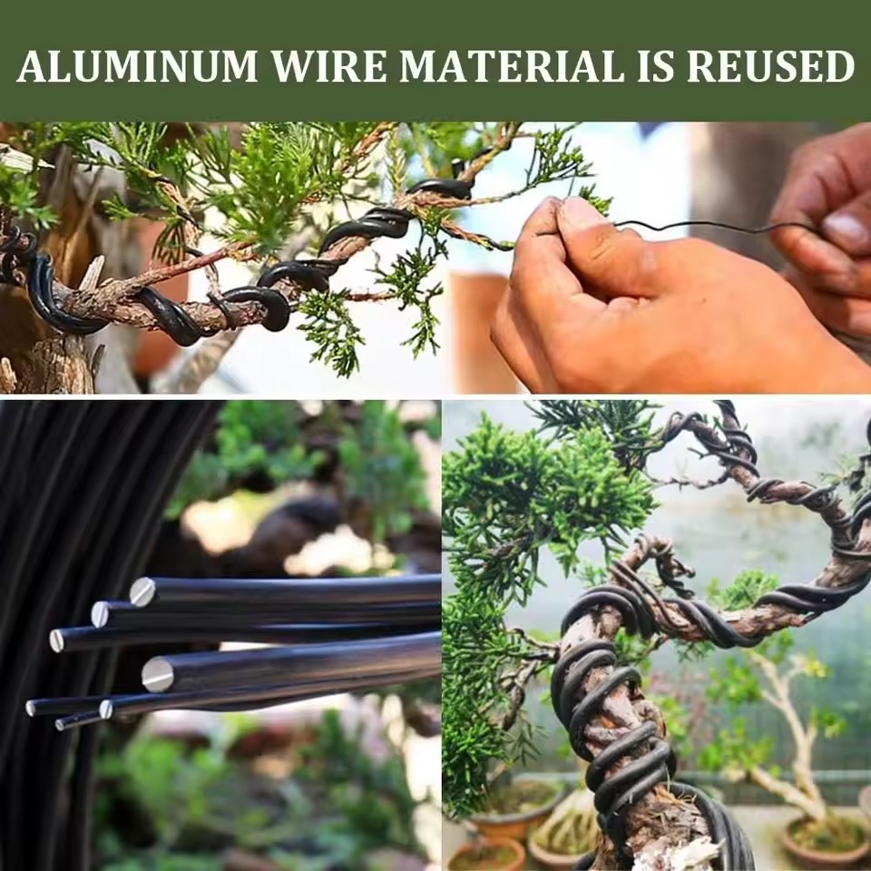 Bonsai Wire Aluminum - Fil de Bonsaï en Aluminium Anodisé