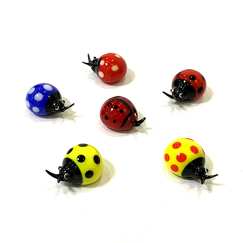 Bonsai Garden Table - Miniatures colorées coccinelles figurines insectes mignons