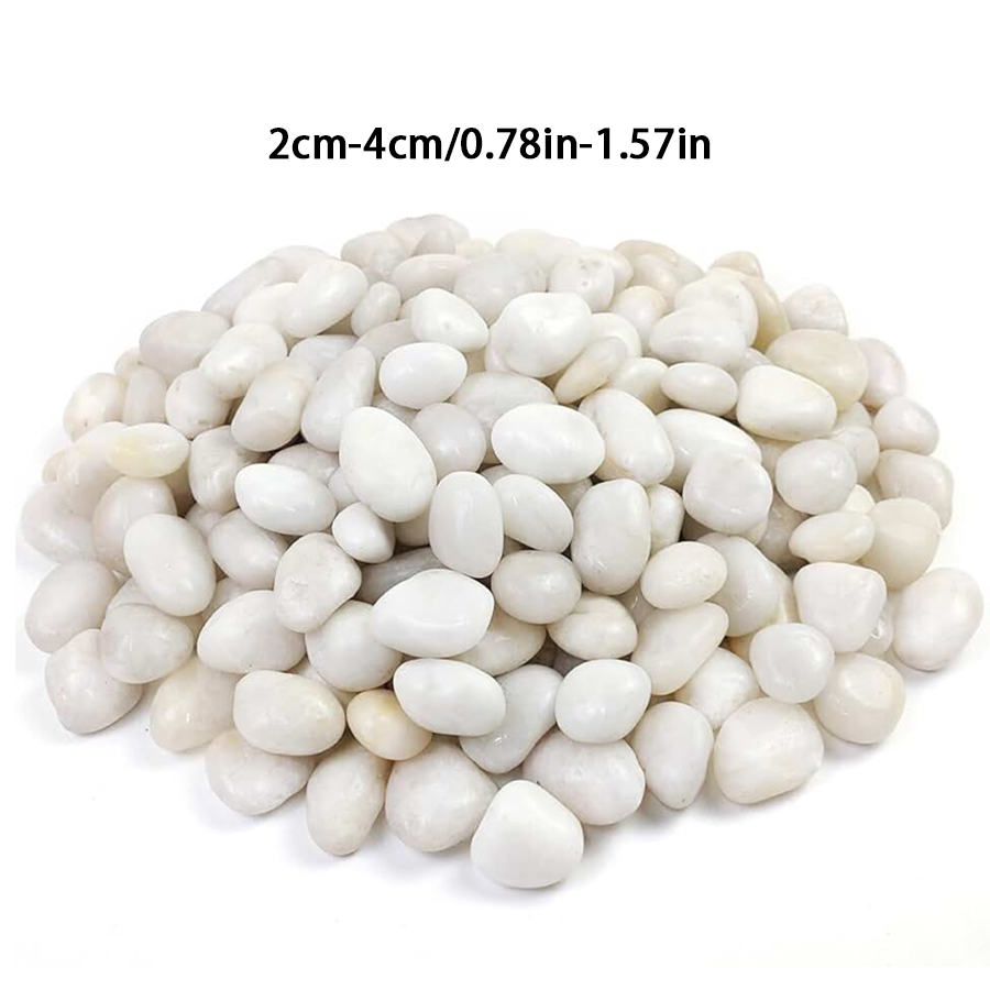 Galets blancs polis 300/600g,  - Bonsai Rock Garden avis et prix
