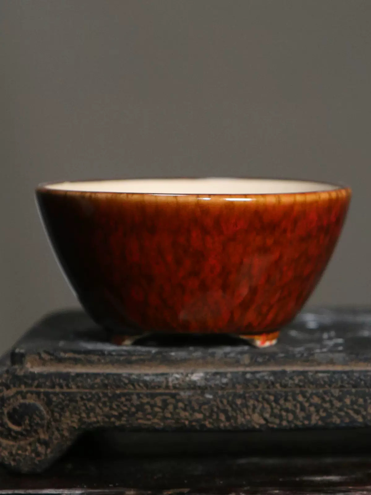Pot à bonsaï rond coloré en po - Bonsai Garden Table avis et prix