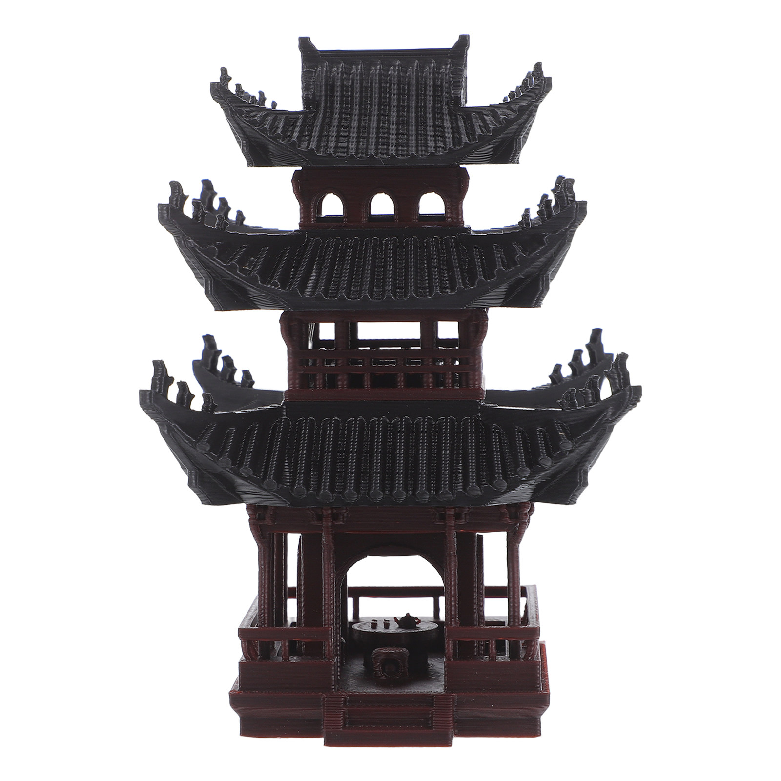 Mini pavillon statue, petit or - Bonsai Garden With Sand avis et prix