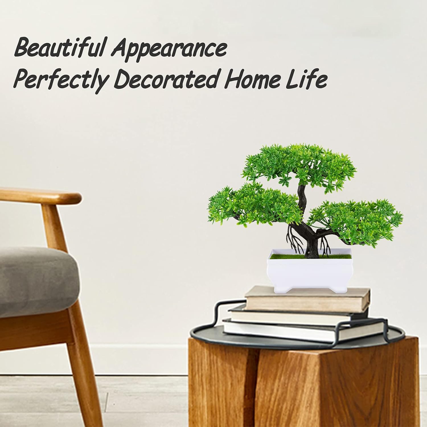 Plantes artificielles vertes b - Bonsai Garden Table avis et prix