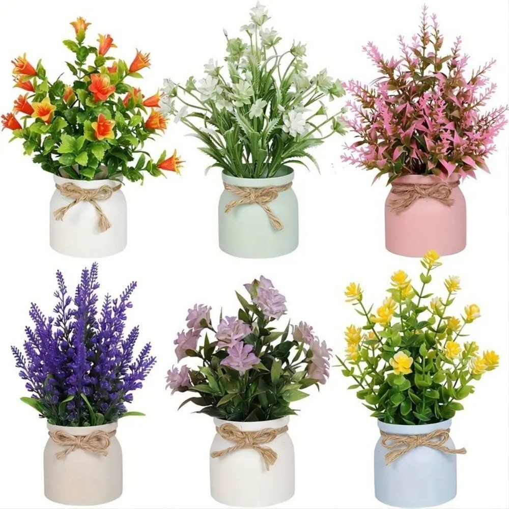 Nouvelles fausses fleurs en po - Bonsai Garden Table avis et prix