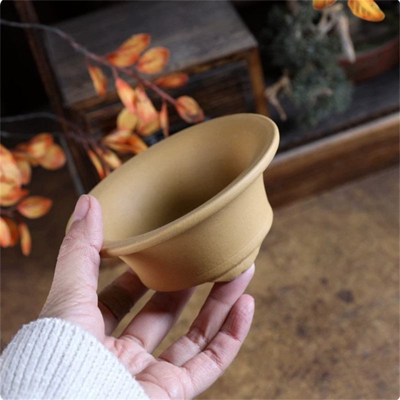 Petit pot en poterie brute en  - Bonsai Garden With Sand avis et prix